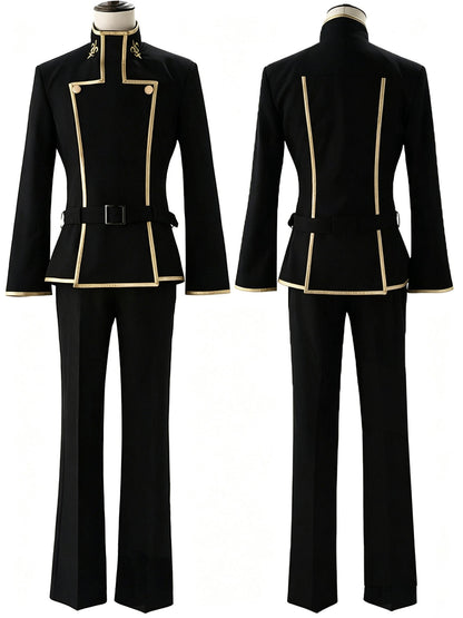 Lelouch Lamperouge Cosplay Costume CODE GEASS Lelouch of The Rebellion Suit Handsome Uniform Halloween Carnival Fancy Outfits