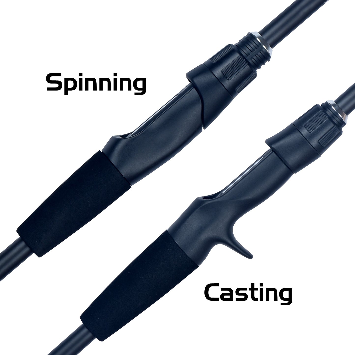 FLENHAI Varas de Pesca de Carbono para Viagem Spinning Baitcasting Mini 1.8~2.4m Peso de Arremesso 5-30g M Ação Rápida Iscas Artificiais Para Varas de Pesca PHISHGER