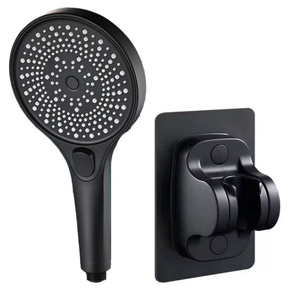 Chuveiro de tela grande com 3 modos de velocidade, acessórios portáteis para chuveiro, suprimentos de banheiro, kit completo de acessórios de chuveiro