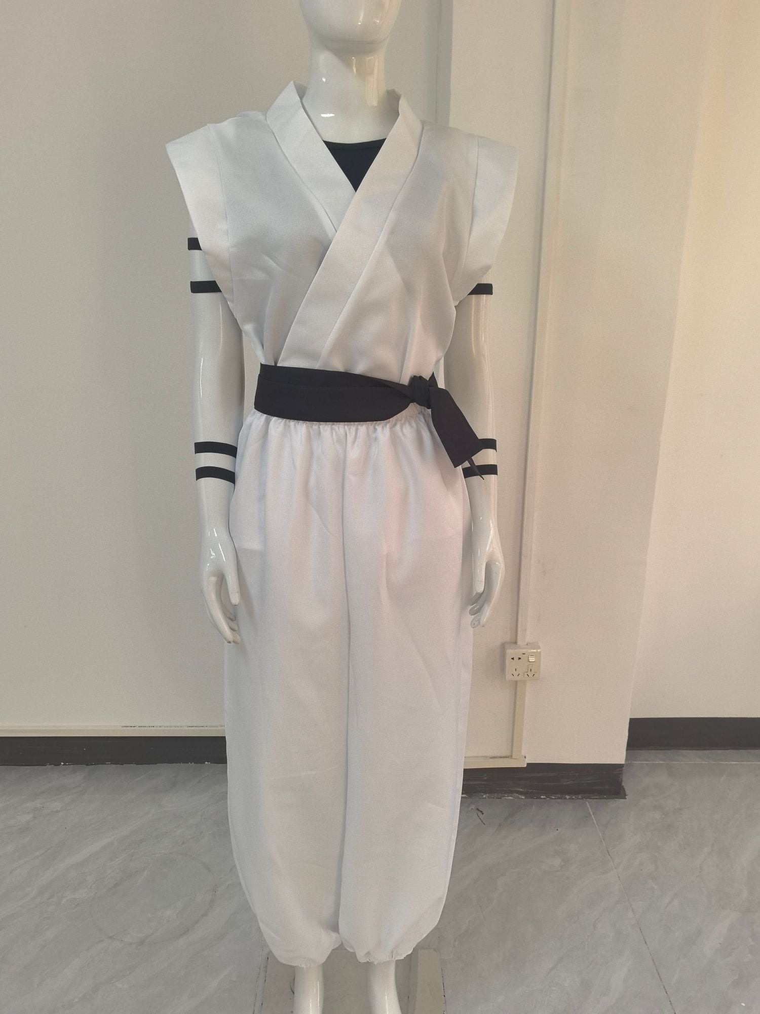 Ryomen Sukuna Cosplay Costume Jujutsu Kaisen Anime Kimono Outfit Full Set Tattoo Stickers Halloween Party Roleplay Costume