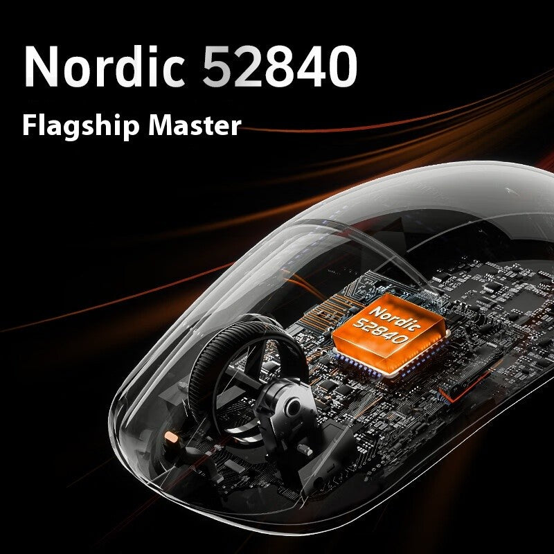 Mouse Gamer Sem Fio ATK A9 Ultra A9/A9 SE/A9 Plus/A9 Pro Tri Mode 8K Mouse Gamer 53g Leve Presente E-sports PC Personalizável