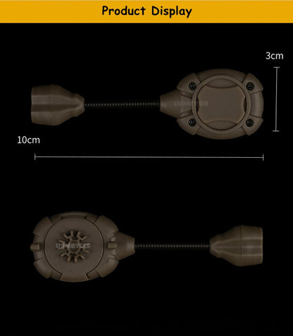 Capacetes Táticos LED Interruptor de Luz Modular Sistema de Iluminação Pessoal Modo Duplo Caminhada ao Ar Livre Caça Luzes de Sinalização Lâmpada de Capacete