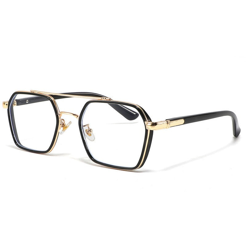 MIZHO Filtering Protect Eyesight Anti Blue Light Glasses Men Ultra light weight Blocking Glare Tony Stark Glasses Frame iron Man