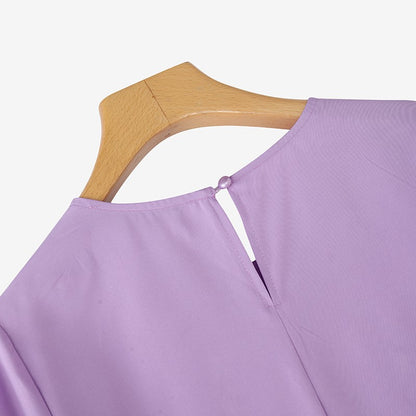 2025 Elegant Office Lady Blouses ZANZEA Summer O Neck Short Sleeve Blouse Women Stylish Solid Holiday Shirt Female OL Work Tops