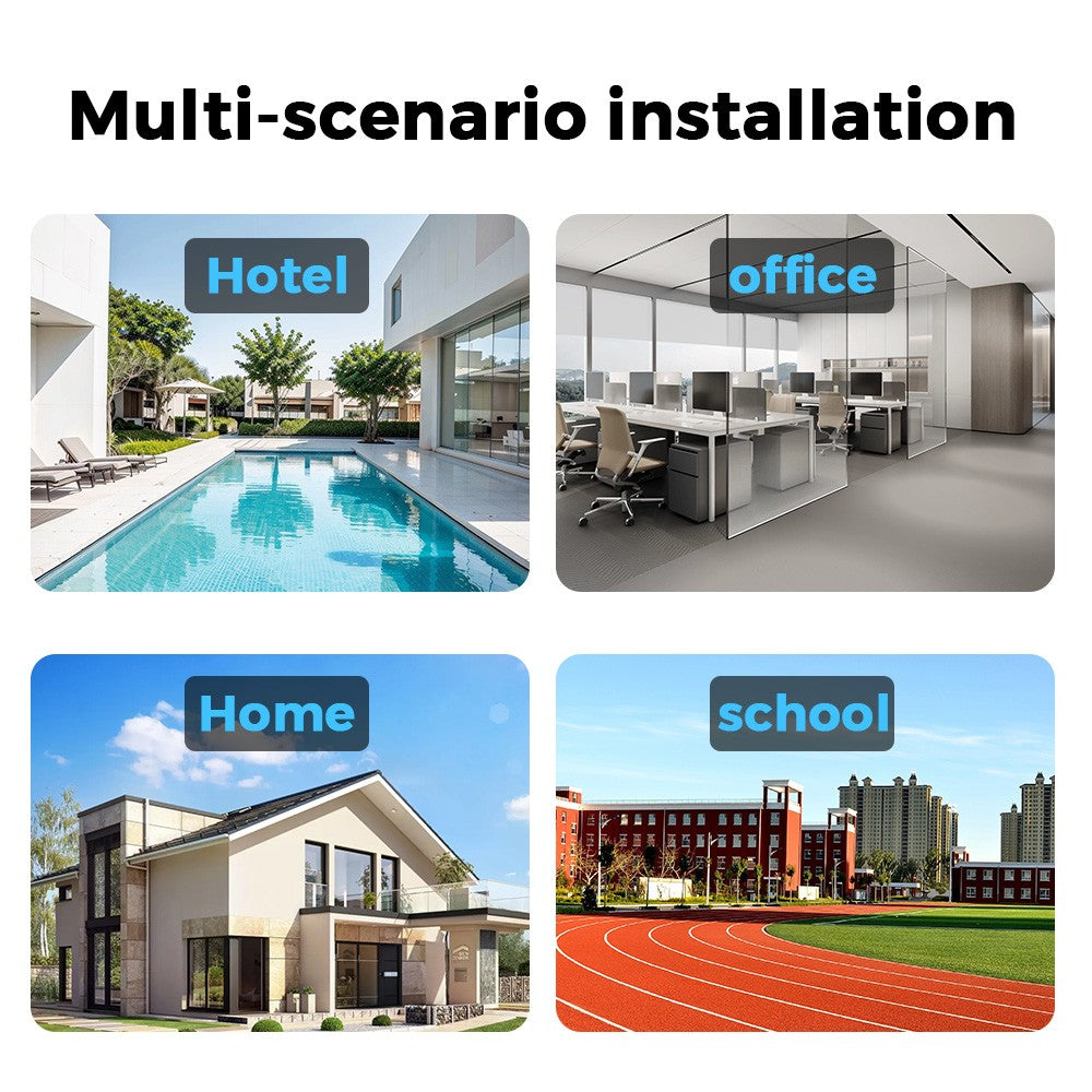 4MP 2K PTZ Wifi Camera ICsee HD Outdoor Surveillance Camera IP66 Waterproof Night Vision Human Detection Alert Home Security CAM