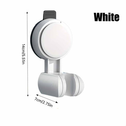 1-4PCS Suction Cup Shower Head Holder ABS Adjustable Strong Adhesive Universal Shower Head Support Reusable No Trace Waterproof