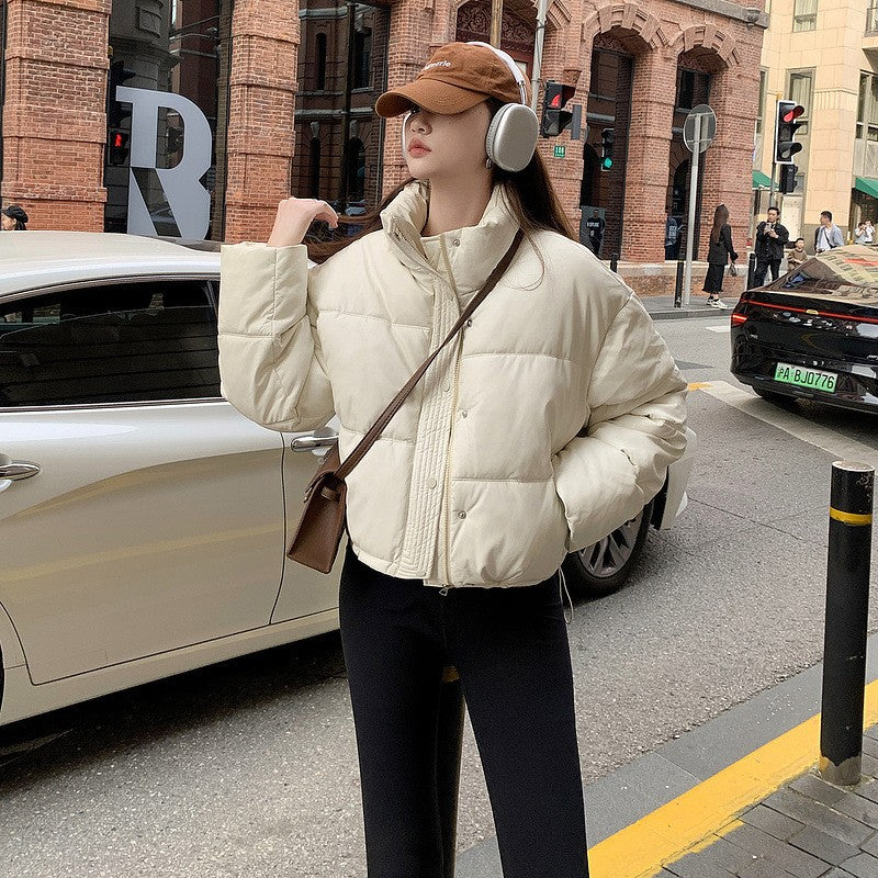 2025 New Autumn Winter Jackets Fashion Women Solid Long Sleeve Thick Pu Zipper Lapel Coats Casual Office Lady Korean Outerwear