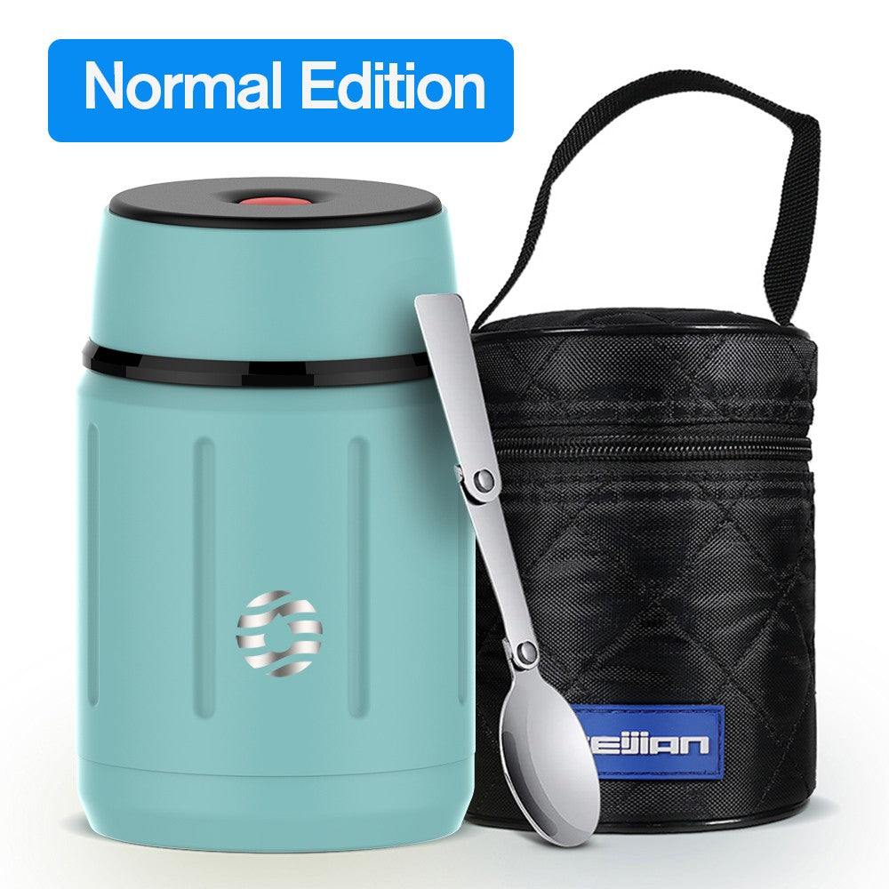 Marmita Térmica a Vácuo FEIJIAN de Aço Inoxidável 316 - 750ml com Colher Grátis