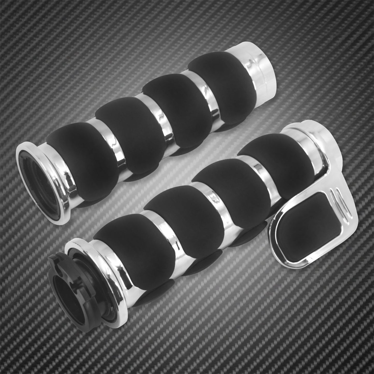 1" Motorcycle Hand Grips 25mm Handlebar Handle Bar For Harley Touring FLHR Softail Fat Boy Sportster XL 883 1200 Dyna For Honda