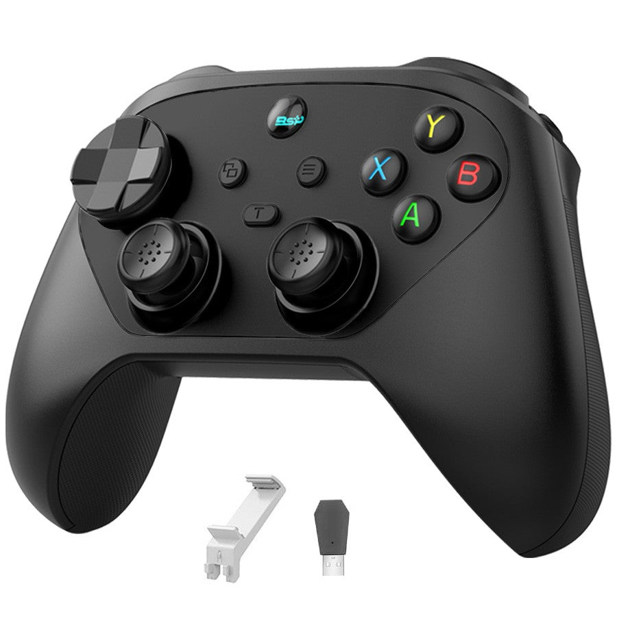 PC Wireless Game Controller Hall Joystick Trigger Mobile Gamepad for Switch/IOS/Android Support Six axis Gyro Turbo Macro M1 M2