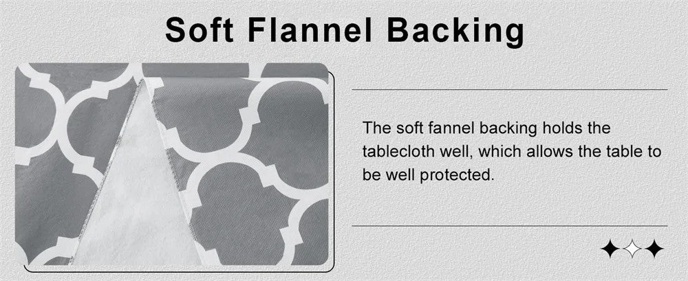 Kitinjoy Rectangular Tablecloth PVC House Table Cloth Waterproof Table Mat For Coffe Table Banquet Decoration Dining Table Cover