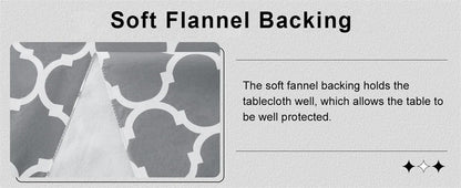 Kitinjoy Rectangular Tablecloth PVC House Table Cloth Waterproof Table Mat For Coffe Table Banquet Decoration Dining Table Cover