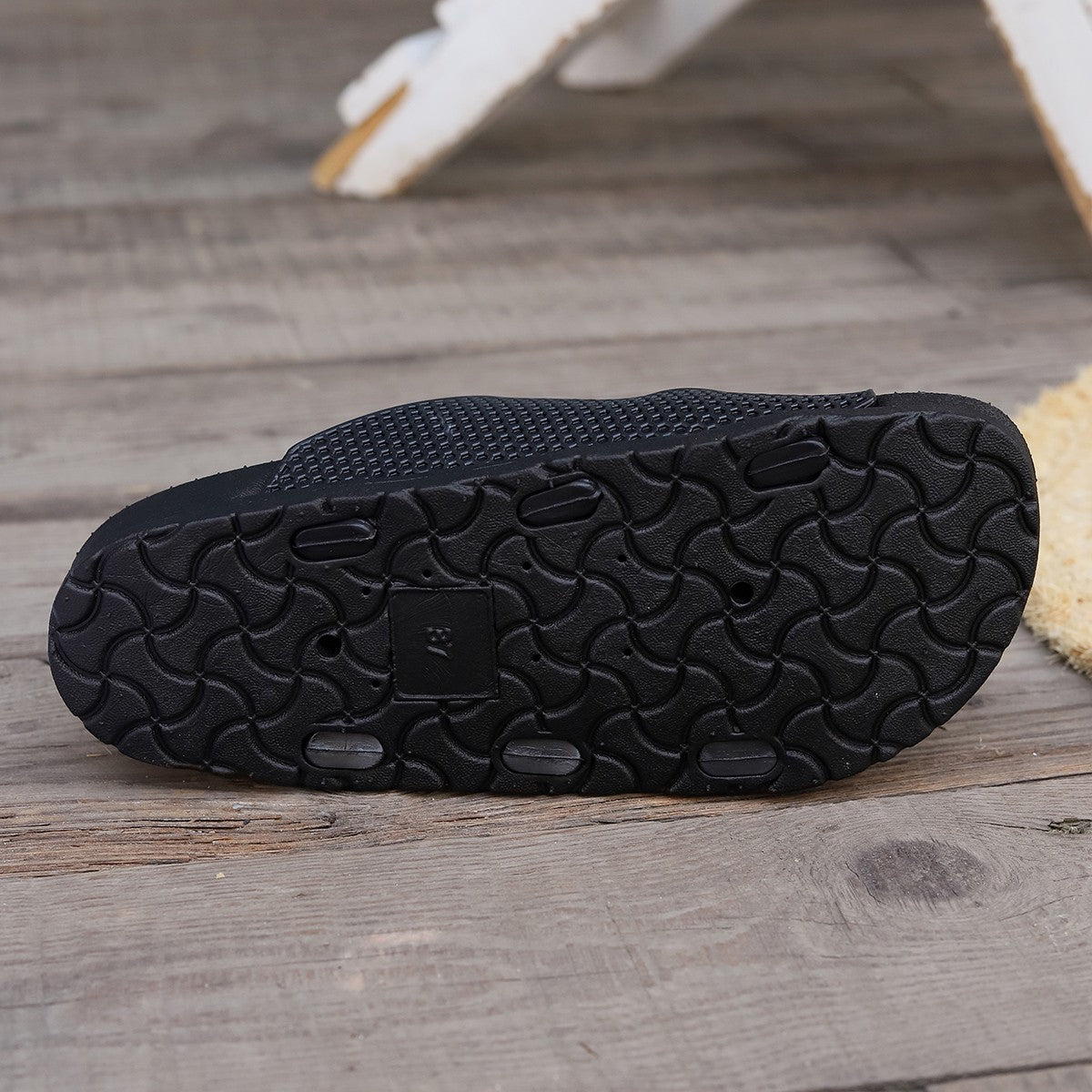 2025 Women's Ladies Mother Female PU Leather Sandals Shoes Platform Summer Cool Beach Hook Loop Non Slip