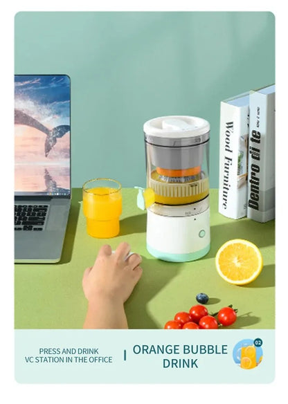 Automatic Portable USB Multifunctional Small Bidirectional Spiral Juicer Cup with Residue Separation And Charging Feature