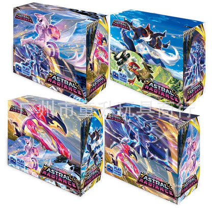 360 Cartas Pokémon Evoluções Prismáticas Escarlate e Violeta 151 Surging Sparks PALDEAN FATES Booster de Batalha Cartão de Transação em Inglês