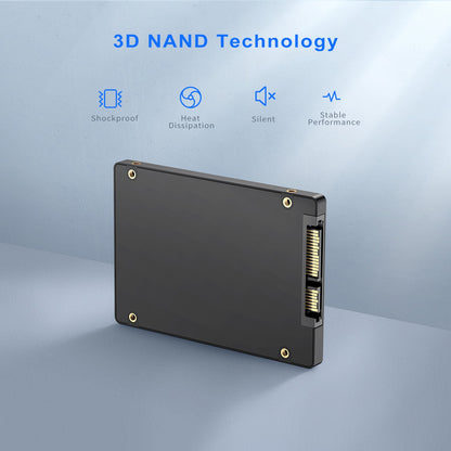 Unidade de Estado Sólido KOOTION SATA3 2.5 Polegadas 2TB 1TB 512GB 480GB 256GB 240GB 128GB 120GB SSD Discos Rígidos Internos Para Desktop Laptop