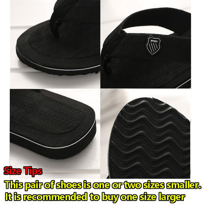 Casual Flip Flops For Men Slippers Beach Sandals Summer Non-Slip Flat Slides Men Slippers Indoor House Shoes Man Male Slipper