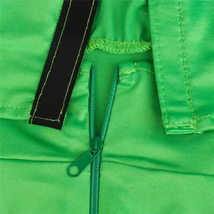 Extraterrestrial-themed Onesie Cosplay Costume with Adjustable Sizing, Unisex Creative Themed Sleepwear Party Attire