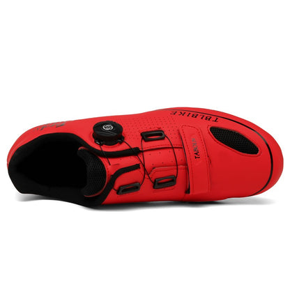 Cycling MTB Shoes with Clits Men Route Cleat Road Bike Speed Flat Sneaker Racing Women Bicycle Mountain Spd Biking Footwear