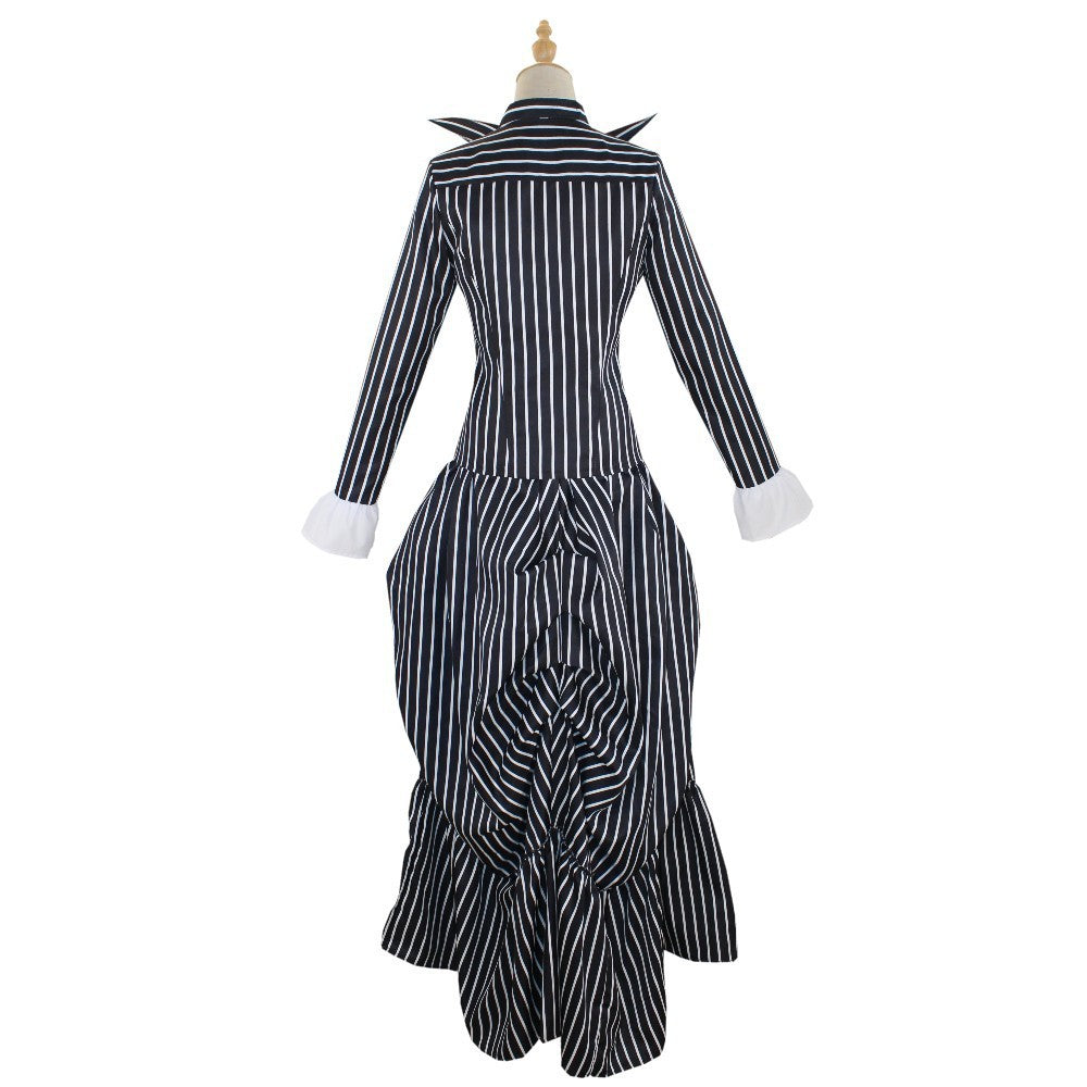 Role playing Christmas Eve horror Jack Cos dress skeleton Jack men and women full set of Christmas and Halloween costumes new