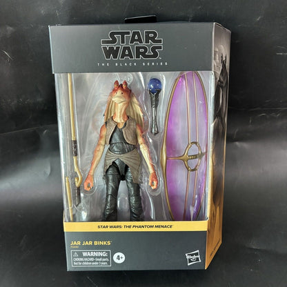 Hasbro Star Wars Black Series Jar Jar Binks Tusken Raider Sith Trooper Captain Phasma Jawa Boneco de Ação Modelo Brinquedo Presente