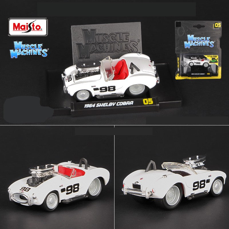 Conjunto de veículos Maisto 1:64 Ferrari Ford Chevrolet Shelby Buick Toyota Audi Nissan Muscle, série de modelos de carros em miniatura Die Cast
