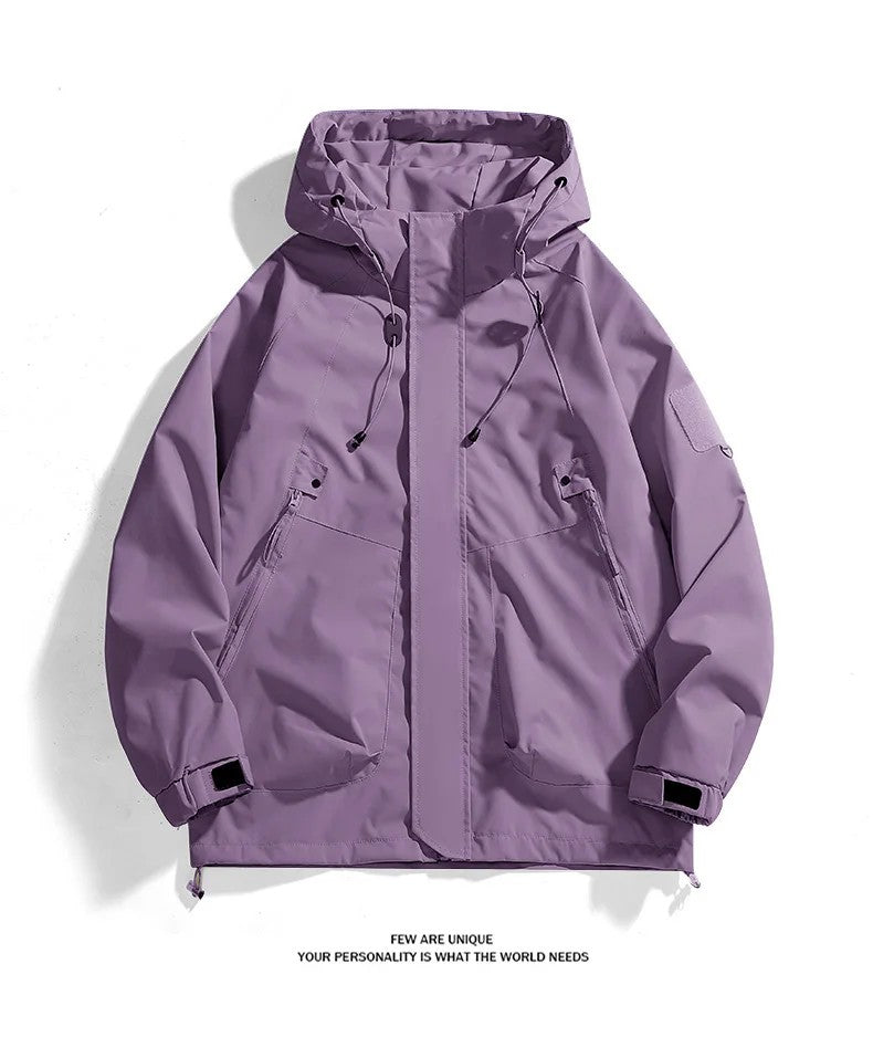 Unisex Outdoor Waterproof Jacket Windbreaker Coat Autumn Breathable Fishing Camping Windproof Jackets Men Women Clothing