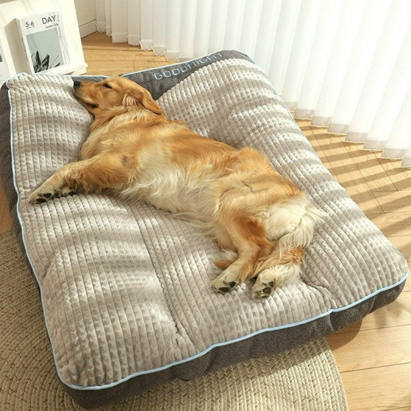 Cama Para Cães E Gatos No Inverno Tapete Grande Para Cães Ninho Quente Para Animais De Estimação Canil Para Filhotes De Porte Pequeno Médio E Grande Colchão Para Dormir Tamanho Grande