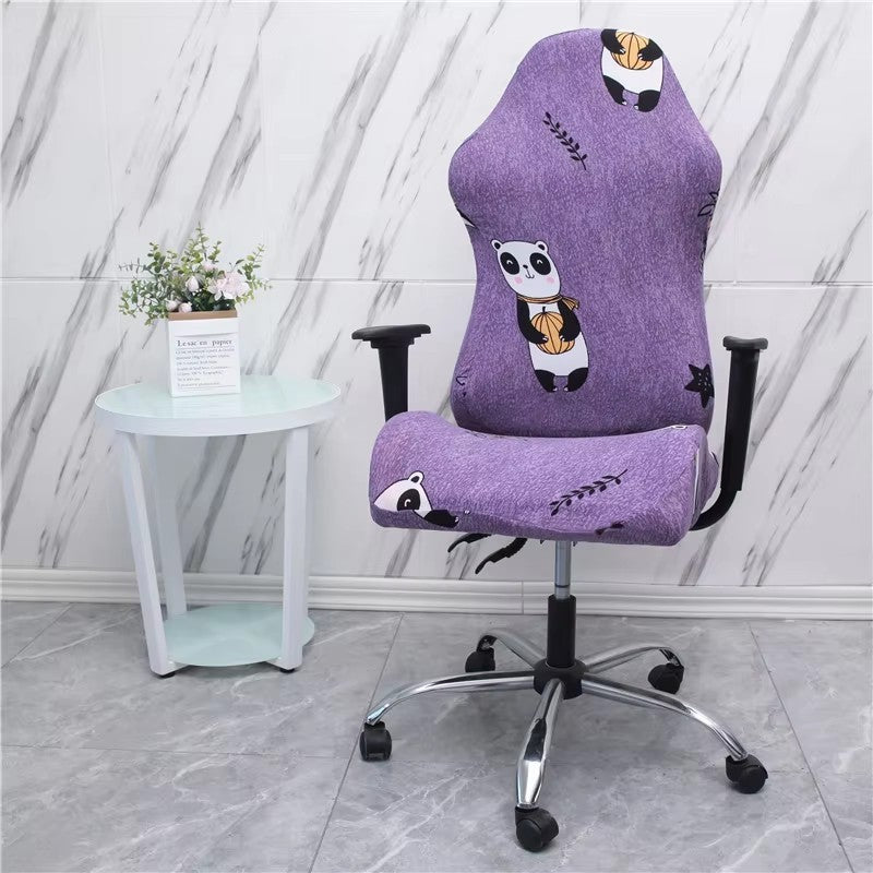 Gaming Chair Covers Elastic Spandex Office Staff Rotating Lift Home Armchair Protector E-sports Computer Seat Cases silla gamer