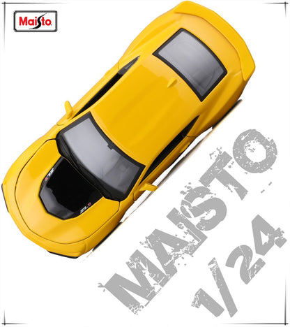 Maisto 1:24 Novo 2017 Chevrolet Camaro ZL1 simulação liga modelo de carro artesanato decoração coleção brinquedo ferramentas presente