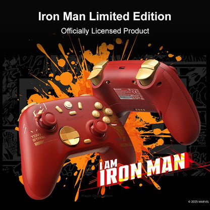 GameSir Nova 2 Lite Iron Man Edition PC Gamepad Wireless Controller for Windows iOS Android Mobile Steam Switch 2&1 Controle