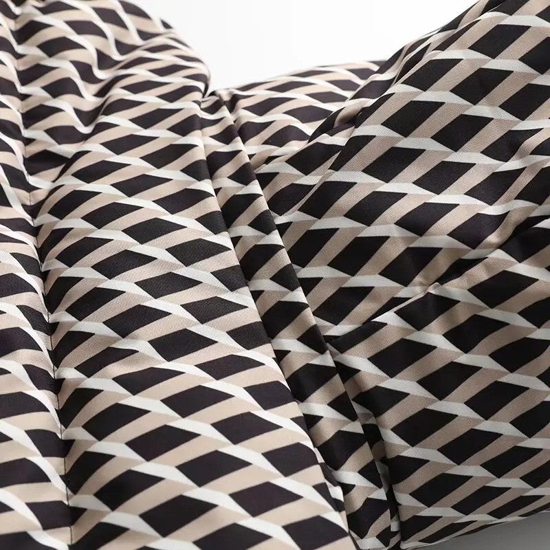 2025 New Women'S Fashion Waist With Belt Hooded Down Cotton Jacket Commuting Warm Windproof Jacket More Comfortable To Wear