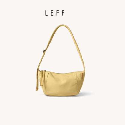 LEFF Simple Women's Crossbody Bag 2025 New Travel Casual Bag Outdoor Waterproof High Quality Shoulder Bag Uinsex Solid Colored