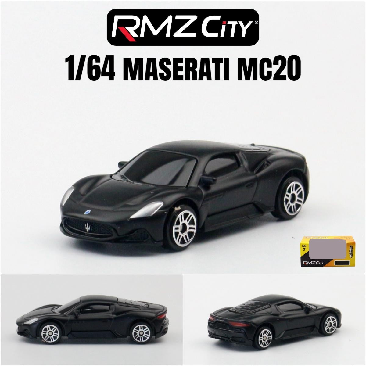 1/64 RMZ CiTY Miniatura de Carro de Brinquedo Diecast Modelo 3 polegadas Rodas Livres Coleção Adequado para Hot Wheels Presente para Crianças Meninos Criança