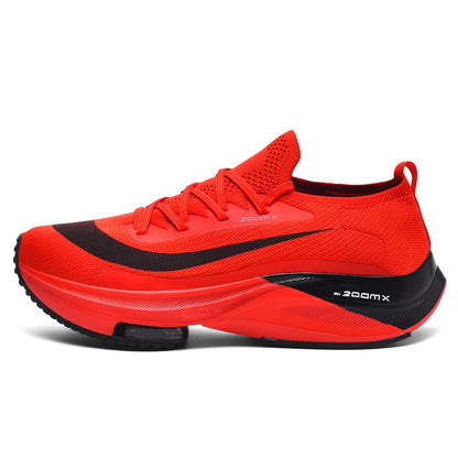 Men Running Shoes Jogging Sneakers Trainer Race Cushioning Outdoor Luxury shoes Mesh Off-road Shoes Breathable Couple Non-Slip