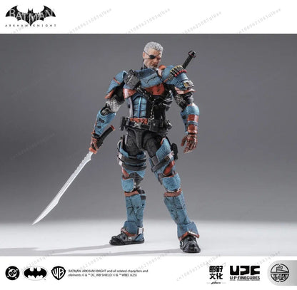 100%Original LPZZ Studio 1/12 Deathstroke Batman Arkham Knight Batsuit V8 04 Bonecos de Ação Modelo do Filme do Batman