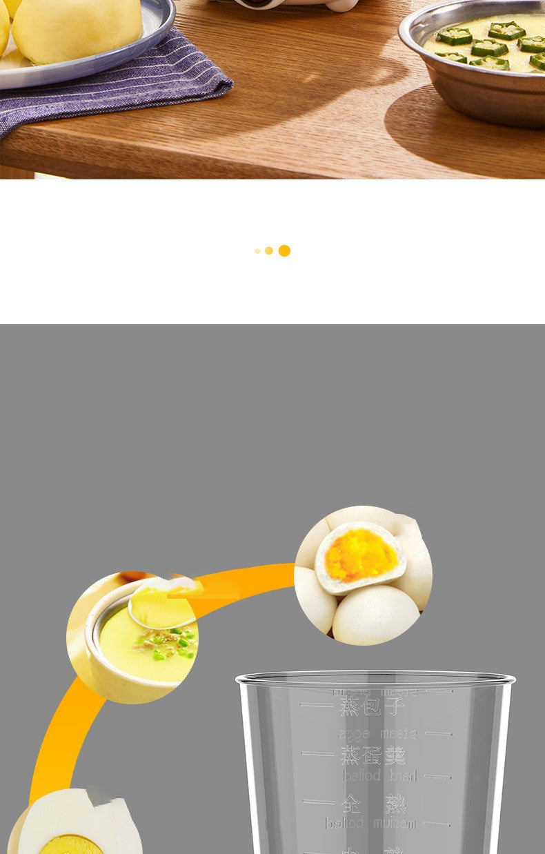 Panela Elétrica Cozedora de Ovos Máquina Rápida para Cozinhar Ovos, Escalfados, Mexidos e Omeletes com Desligamento Automático Eletrodoméstico de Cozinha