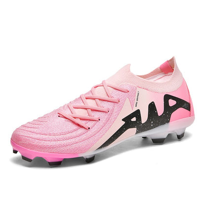 New Men Soccer Shoes Football Boots Grass Cleats Indoor Adult Non-Slip Boys Adult Futsal Sport Ultralight Turf Comfortable