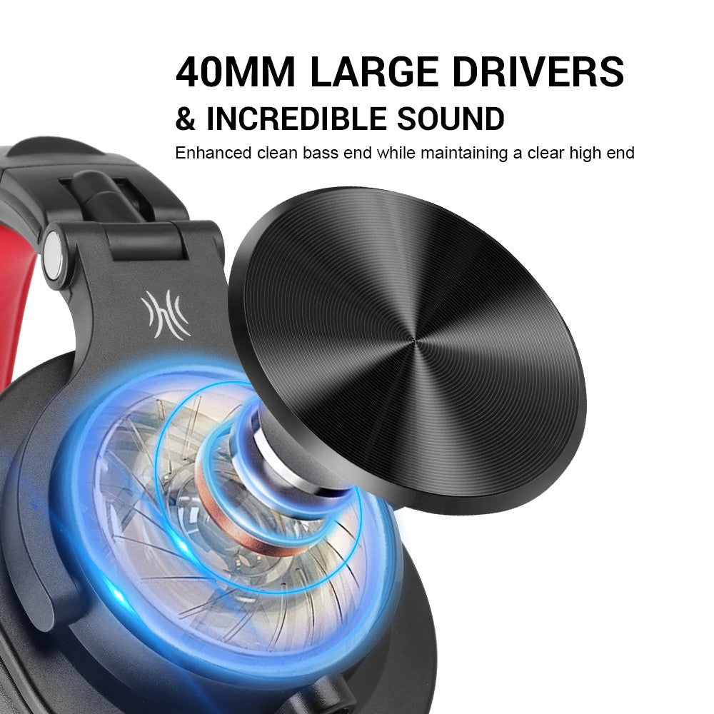 Oneodio A71 Original Studio DJ Headphones Portable Wired Headset With Music Share Port Deep Bass Stereo Headphone For Recording