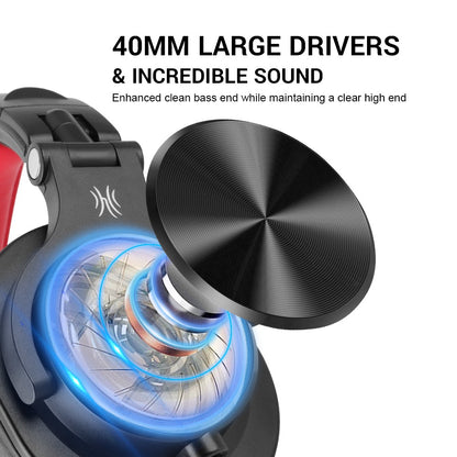 Oneodio A71 Original Studio DJ Headphones Portable Wired Headset With Music Share Port Deep Bass Stereo Headphone For Recording