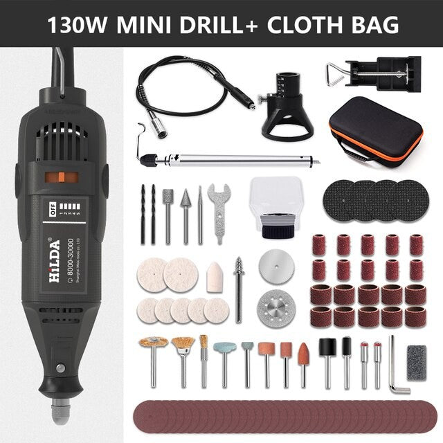 Mini Retificadeira Elétrica Furadeira Caneta de Gravação Mini Furadeira Ferramenta Rotativa Elétrica Acessórios para Máquina de Moer