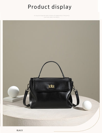 Women Cowhide Genuine Leather Tote Bag Lady Designer Luxury Soft Leather Handbag Fashion Crossbody Bags Female Shoulder Handbag