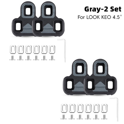 WEST BIKING Bicycle Locking Blade MTB Bicycle Self-locking Pedal Cleats Ultra Lightweight Road Bike Pedals Locking Cleat Plate