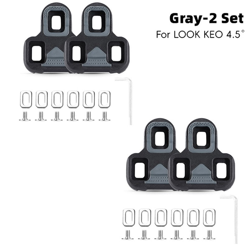WEST BIKING Bicycle Locking Blade MTB Bicycle Self-locking Pedal Cleats Ultra Lightweight Road Bike Pedals Locking Cleat Plate