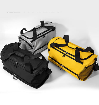 Travel Duffel Handbag Dry Wet Outdoor Business Trip Short Distance Shoulder Bag Large Fitness Gym Yoga Sports Luggage Tote Pack