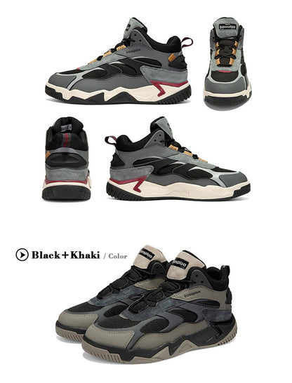 Baasploa Winter Men Leather Sneakers Casual Fashion Waterproof Sport Shoes For Man Plush Warm Male Sneakers Non-Slip Outdoor