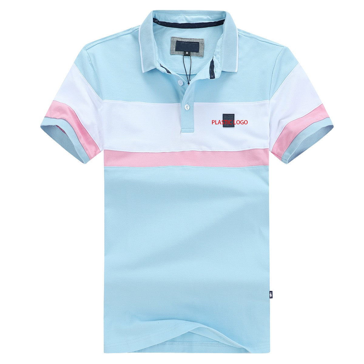 Summer New Short Men's Polo Contrasting Golf Polo for Men Casual Fashion Homme Polo 100%Cotton France Style Tops Size M to 3XL