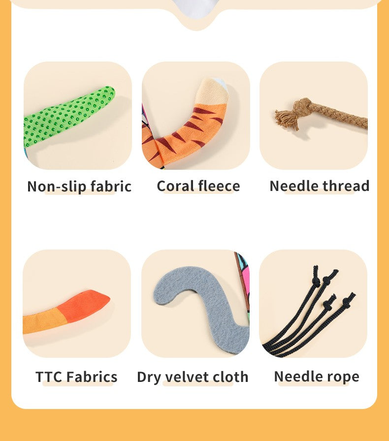 Baby Cloth Book Baby Toys 0-3 Year Old Infant Early Education Toys 6 Pages Cloth Book