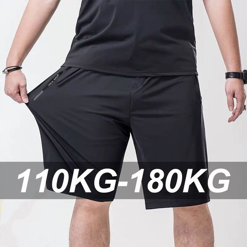 Plus Size Running Shorts Men's Basketball Sport Gym Pants Breathable Shorts Fitness Training Workout Bottom Male Casual Clothing