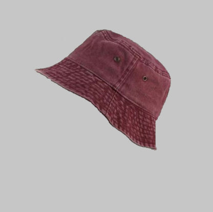 Fashion Women Men Washed Denim Solid Vintag Bucket Hats Lady Male Spring Summer Autumn Panama Fisherman Cap Hat For Women Men